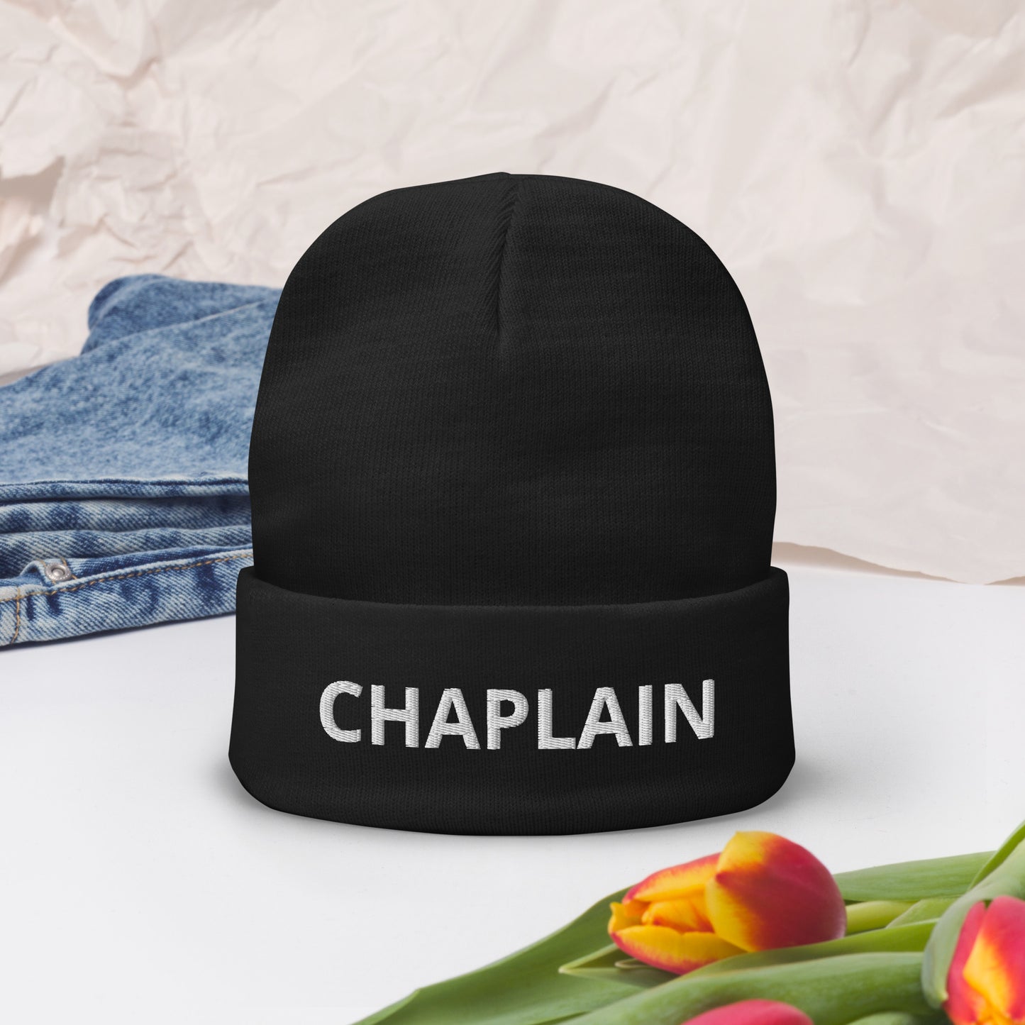 CHAPLAIN Embroidered Beanie